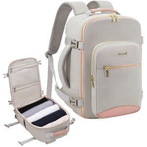 Ryanair Bolsas de cabina <span class=keywords><strong>40x20x25</strong></span> Debajo del asiento 20L Mochila DE EQUIPAJE DE VIAJE Carry-Onsfor Ryan Air Airplanes Mochila Fit 14 pulgadas Laptop - Product Image 1