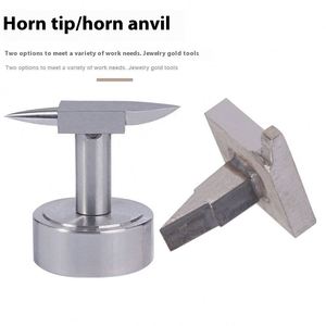 Outils et équipements de bijouterie TEBAK, petit mini <span class=keywords><strong>enclume</strong></span> en acier forgé, <span class=keywords><strong>enclume</strong></span> à double tête, <span class=keywords><strong>enclume</strong></span> à corne pour la fabrication de bijoux - Product Image 3