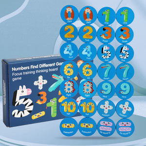 Wooden <strong>Memory</strong> <strong>Game</strong> for Kids 28pcs <strong>Memory</strong> <strong>Matching</strong> <strong>Games</strong> Educational Toys Number Find Different <strong>Games</strong> for Children Boys and Girls - Product Image 5