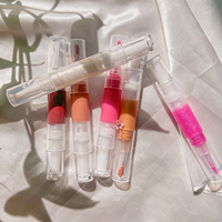 Fruitige Lip Olie Naakt Private Label Meisje Luxe Cosmetische Lippenstift Lipgloss Voor Zwarte Meisjes