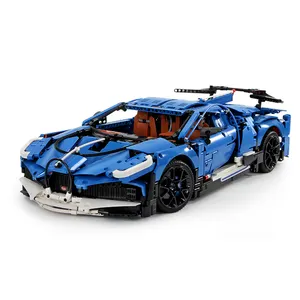 Mold King 13125 Blue Buga Speed Auto Hoch technologie Ziegel Modell Fahrzeug Bau Spielzeug