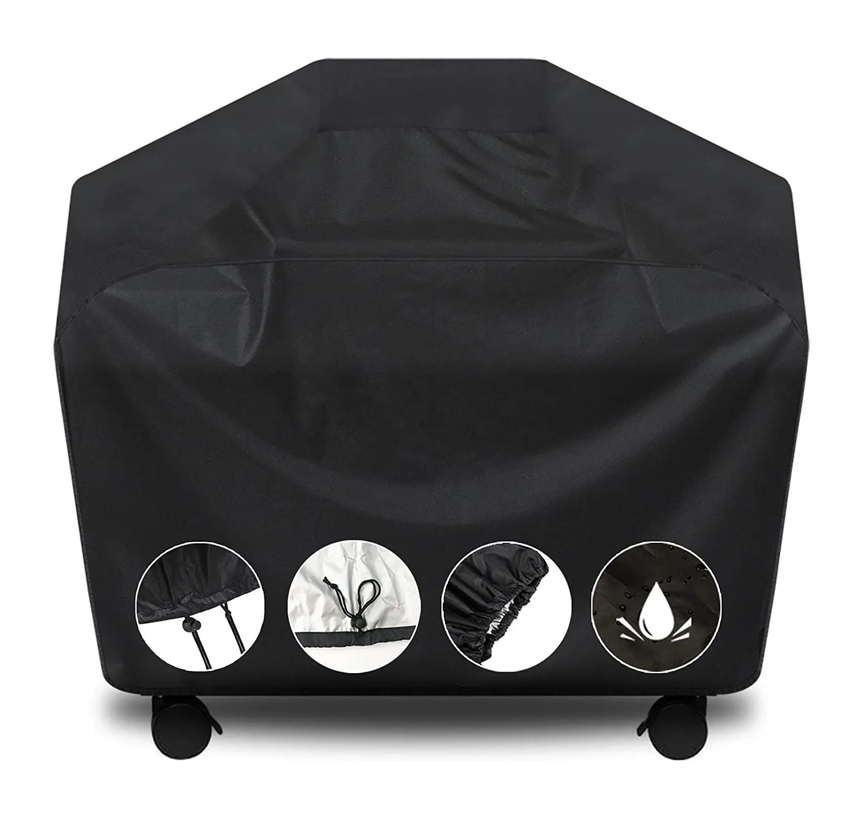 58 inch,Waterproof BBQ Grill Cover,UV Resistant Gas Grill Cover,Durable and Convenient,Rip Resistant