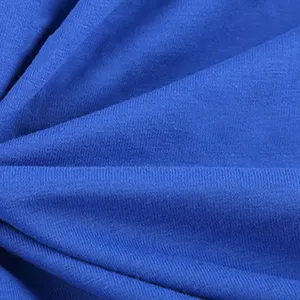 3146 # Fabricantes al por mayor transpirable absorción de humedad 95% algodón 5% spandex tela de camiseta