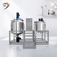 Homogénéisateur-mélangeur sous vide avancé pour la fabrication de produits de soin de la peau en marque privée avec norme CE
