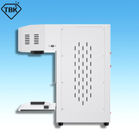 Machine laser à mise au point automatique TBK-958F pour la réparation du verre arrière des iPhone, séparateur d'écran à fibre optique 20W avec purificateur de fumée
