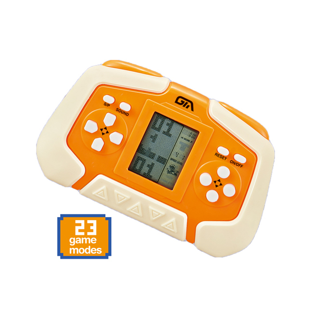 Kids Electronic Handheld Game Toy with 23 Retro Classic Mini Brick Game Modes Educational Toys