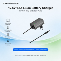 Chargeur de batterie au lithium 12,6 V 1,5 A, mode de charge CC CV pour packs de batteries Li-ion 3S 11,1 V, chargeur de batterie Li-ion 12,6 V 1,5 A