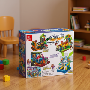 Jie Star Game Club – ensemble de blocs de construction 57943, jouet de construction pour enfants de 8 à 13 ans, jeux, divertissement, thème unisexe - Product Image 2