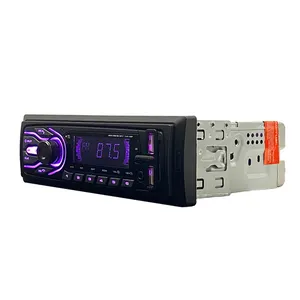 热销出口autoradio 12V 24v汽车音频mp3播放器单din带FM USB TF BT免提通话和接听