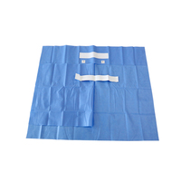 Draps chirurgicaux jetables en U, stériles, en tissu SMS, résistants aux liquides, pour ORL