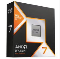 Prosesor Gaming AMD Ryzen7 9800X 3D BARU 8 Core 16 Thread 104MB Game Cache Akselerasi Frekuensi hingga 5.2GHz CPU Boxed