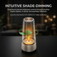 Lanterne de table LED sans fil portable pour extérieur, lampe de chevet, haut-parleur de patio pour jardin et resort