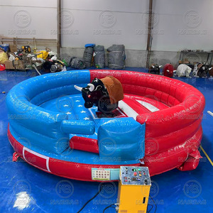 Jeux mécaniques commerciaux <span class=keywords><strong>Rodeo</strong></span> Bull Riding Machine Controls Gonflable Mechanical Bull Ride à vendre - Product Image 5