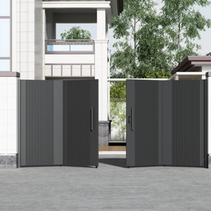 <span class=keywords><strong>Portail</strong></span> de cour piétonne intégré haut de gamme, de qualité artisanale, décoratif, antirouille, résistant aux intempéries et polyvalent - Product Image 3