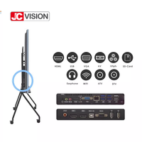 JCVISION 55 à 110 pouces écran interactif tableau blanc électronique intelligent écran plat LCD écriture numérique tableau intelligent Led tableau blanc