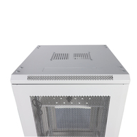 Rak Server 18U/24U 600*600 Custom 19 Inch, Kabinet Jaringan, Enclosure Pusat Data, Pintu Kaca Temper
