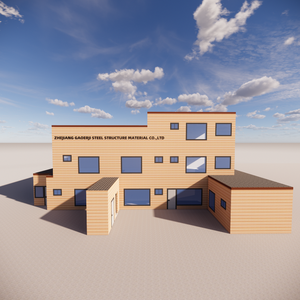 Villa Prefabricada <span class=keywords><strong>de</strong></span> Acero <span class=keywords><strong>de</strong></span> Tres Pisos para Uso Residencial, Construcción Rápida y Duradera - Product Image 1