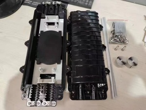 Ngoài trời không thấm nước 12 48 72 96 lõi ngang 2 trong 2 ra sợi quang Splice đóng cửa IP68 Hộp nối - Product Image 4