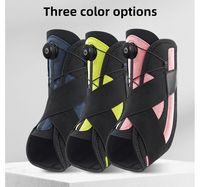 Attelle de cheville réglable avec ressorts, enveloppement respirant et compression pour le basketball et la course à pied