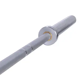 قضيب رفع الأثقال من الفولاذ السبائكي من فيت فيرست، 7 أقدام × 28 ملم × 20 كجم، مطلي بالكروم مع حمولة قصوى 1500 رطل - Product Image 1