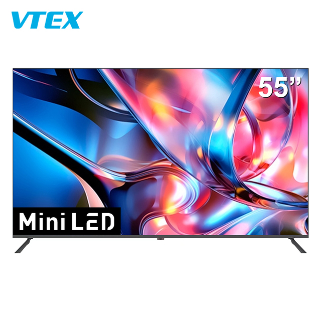 55 65 Inch Super Bright High Color Mini Led Lcd Tv Sets Digital Dvb-T2 Atsc Home Cinema Android Television Uhd 4K Smart Tv