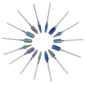 Dụng cụ nha khoa HP Tungsten thép BUR Nail Khoan <span class=keywords><strong>Carbide</strong></span> BUR 2.35 mét Shank xoay đánh bóng bàn chải Buff Trắng Muslin Latch bàn chải - Product Image 6