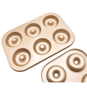 Molde para Donas de Acero al Carbono para Alimentos para Bebés/Pasteles/Gelatina, Molde Antiadherente para Hornear Muffins para la Cocina, para Hornear en la Hora del Té - Product Image 5