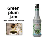 Confiture de prune verte Taihu Meilin 1,2 kg – Granulés de pulpe de fruit concentrés saveur fruitée pour les salons de thé – Préparation instantanée pour boisson