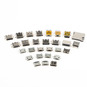 Rohs 16pin 0.8mm <span class=keywords><strong>USB</strong></span>-C Loại-C ổ cắm nữ jack sạc cổng SMD trũng SMT PCB hàn tự sửa chữa đồng liên hệ với vật liệu - Product Image 3