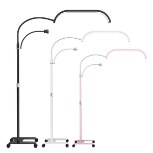 Lampada da Terra Moderna a LED 36W con Ruote per Estensione Ciglia, Colla, Cura della Pelle, Tatuaggi, Trucco e Illuminazione Estetica - Product Image 6