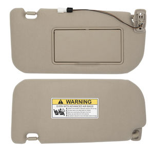 זוג מגני שמש מתקפלים PP+סיבים תואמים לספורטאז' 2005-2010 עם תאורה 85202-1F090EZ - Product Image 6