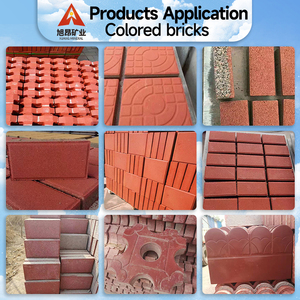 Красный пигмент на основе оксида железа (Fe2O3) марки XUANG для окрашивания асфальтовых покрытий дорог, прямые продажи от производителя, в форме порошка - Product Image 6