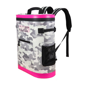 Mochila nevera aislada Napke, camuflaje, 20L, para camping, picnic, con bolsillo de malla y correas ajustables - Product Image 1
