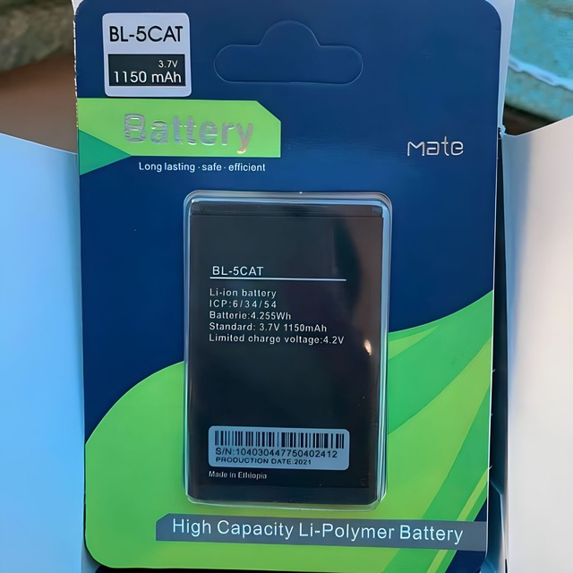 Mobile Battery for Itel IT 2163 / IT 5022 / IT 5023 / Keypad Phone (BL-5C / BL5C) - 1000 MAh Phone Battery