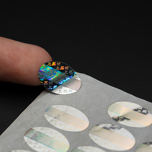 Tùy Chỉnh Nhỏ Ảnh Ba Chiều Chống Giả Nhãn Dán Nhãn Bán Buôn Personalizados Laser Dính Dán Tấm - Product Image 1