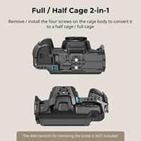   Cage pour Blackmagic Design Cinema 6K, uniquement pour BMCC 6K, anti-déformation, anti-rayures, conception à accès total - 4785