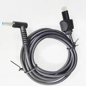 USB3.1タイプCUSBオス-DC4.5 * 3.0*0.6オス電源充電器アダプターノートブック用コネクタアダプター