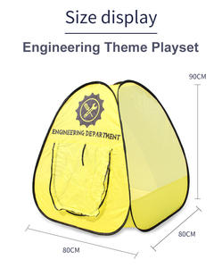 ชุดคอสเพลย์คอสเพลย์คอสเพลย์คอสเพลย์วิศวกรนักผจญเพลิงพร้อมอาวุธและเต็นท์สำหรับเด็ก - Product Image 3