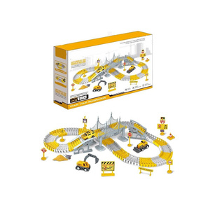 Set de Pista de Carreras Eléctrica para Niños, Aprendizaje Creativo, Juego de Solución de Problemas y Experiencia Tecnológica Práctica - Product Image 1
