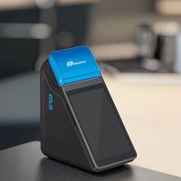 Printer termal Mini Android 11 5.5 inci, Printer genggam pintar dengan layar sentuh 2G 16G Bluetooth & Wifi 4G, stok Printer penerimaan