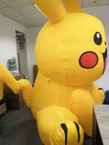 Vente flash <span class=keywords><strong>Pikachu</strong></span> gonflable géant / <span class=keywords><strong>Pikachu</strong></span> gonflable de dessin animé pour événement - Product Image 3