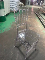 Chaise d'enfant en plastique incassable d'extérieur de luxe pour enfants Chaise d'événement en plastique pour les mariages