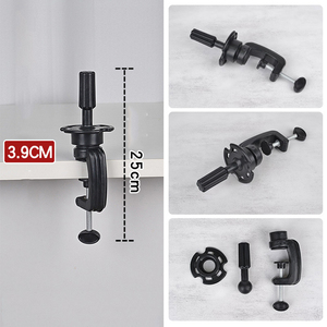 Новый дизайн, профессиональная стабильная педаль для ног, <span class=keywords><strong>3</strong></span> держателя, манекен, Холщовый блок, штатив, парик, подставка для нескольких париков, дисплей - Product Image 6