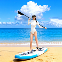 Nouvelle planche de paddle tout-terrain légère de 7,9 kg avec accessoires complets pour lacs et rivières