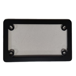 Marco de área de registro de motocicleta, cubierta de etiqueta de placa de matrícula, soporte de placa de matrícula - Product Image 3