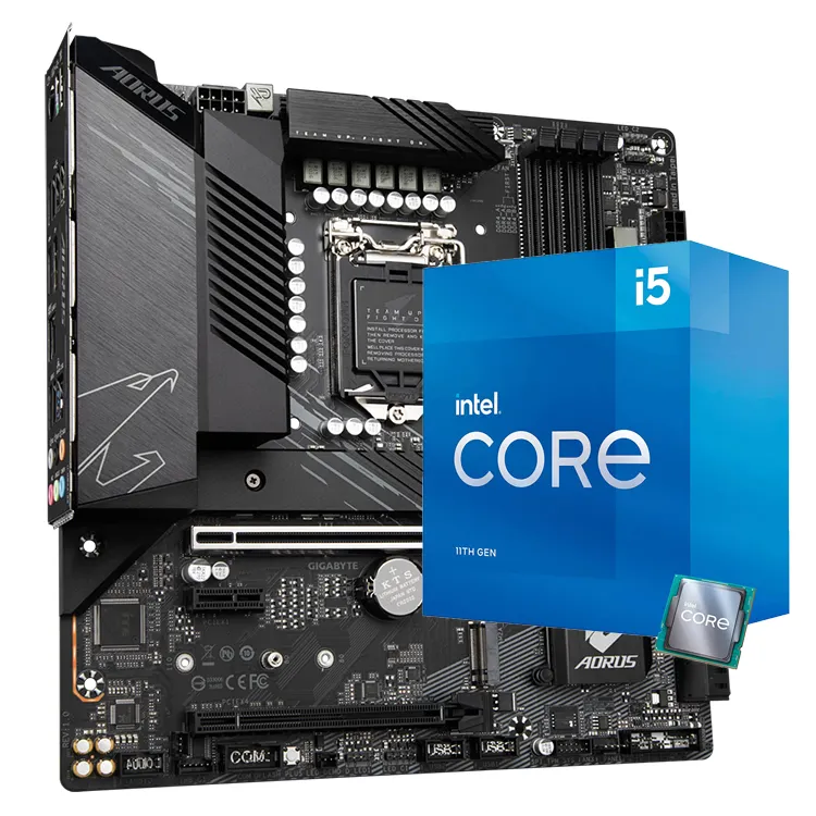 New board for GIGABYTE B560M AORUS PRO Motherboard . Intel Core 5 11400 I5 11500 11400F 11600K 11600KF CPU LGA 1200 Socket