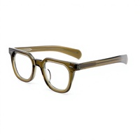 Montures de lunettes carrées unisexes, montures optiques à bordure complète, montures en acétate, montures de lunettes pour un usage quotidien