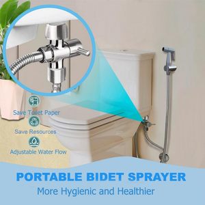 Wholesale Modern Adjustable Nozzle Faucet Toilet Sanitary Ware Vertical <b>Spray</b> Bidet Sprayer <b>Set</b> for Bathroom - Product Image 4