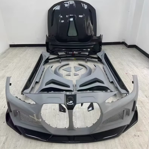 Lớn cơ thể Kit cho BMW M3 M4 G80 g82 nâng cấp <span class=keywords><strong>Darwin</strong></span> phong cách sợi carbon cản trước, cản sau, động cơ mui xe - Product Image 1