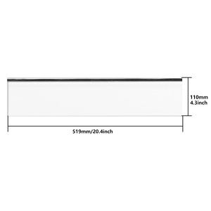 EU Kích thước 520*110 mét điều khiển từ xa đầy màu sắc tấm giấy phép khung rực rỡ đầy màu sắc tấm giấy phép khung Nano tấm giấy phép - Product Image 5